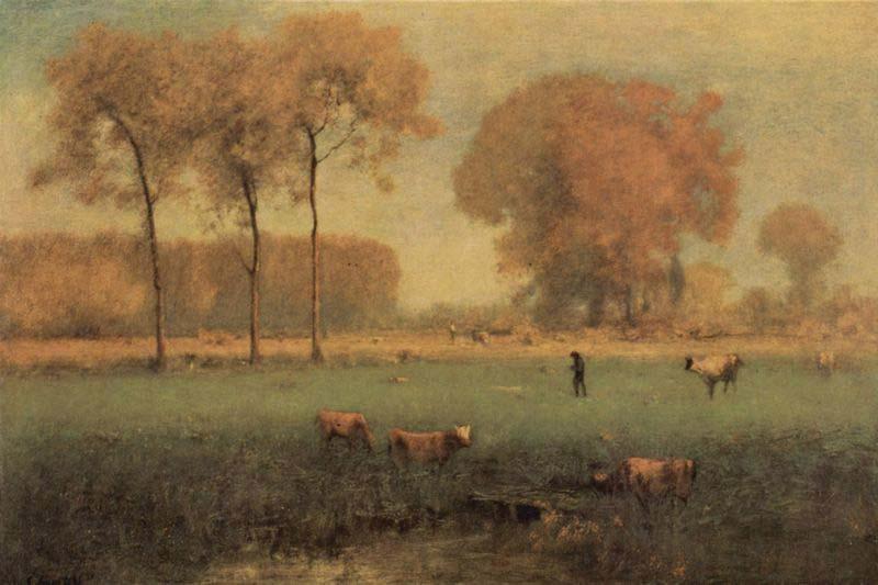 George Inness Summer Landscape China oil painting art